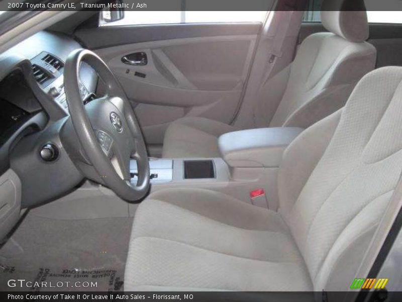 Titanium Metallic / Ash 2007 Toyota Camry LE