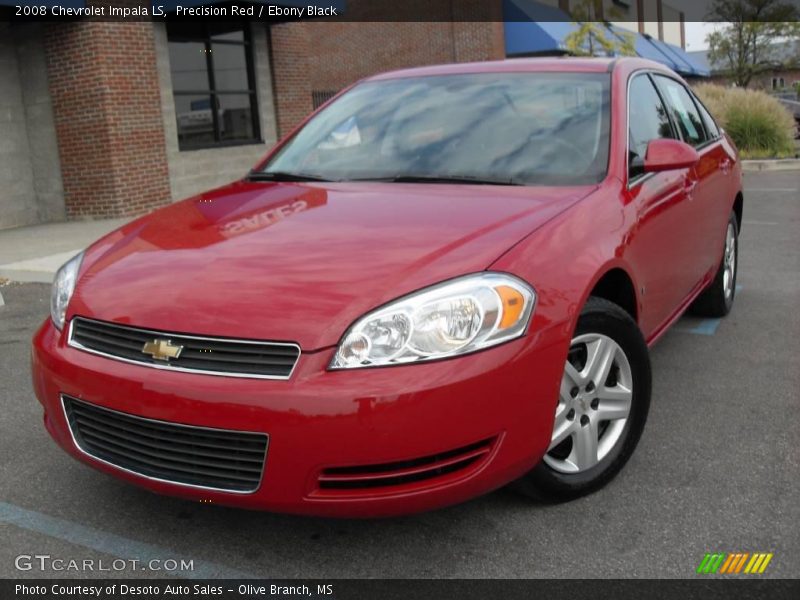 Precision Red / Ebony Black 2008 Chevrolet Impala LS