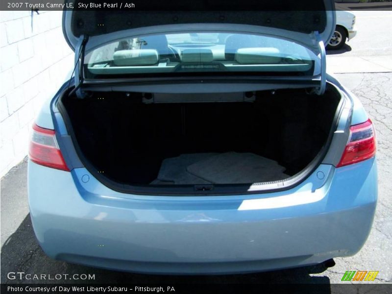 Sky Blue Pearl / Ash 2007 Toyota Camry LE