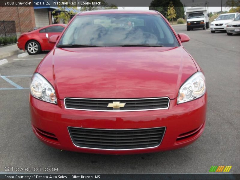 Precision Red / Ebony Black 2008 Chevrolet Impala LS