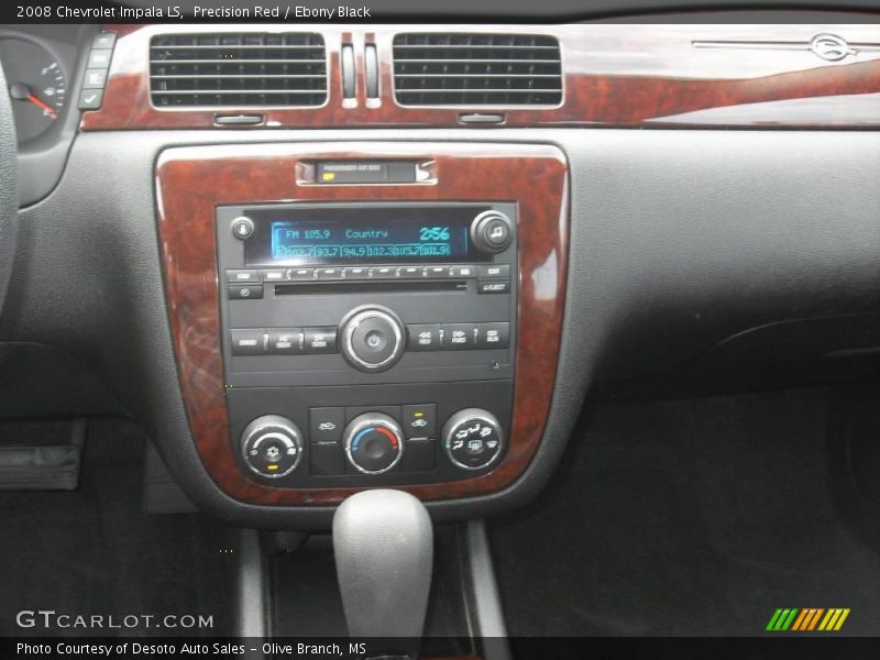 Precision Red / Ebony Black 2008 Chevrolet Impala LS