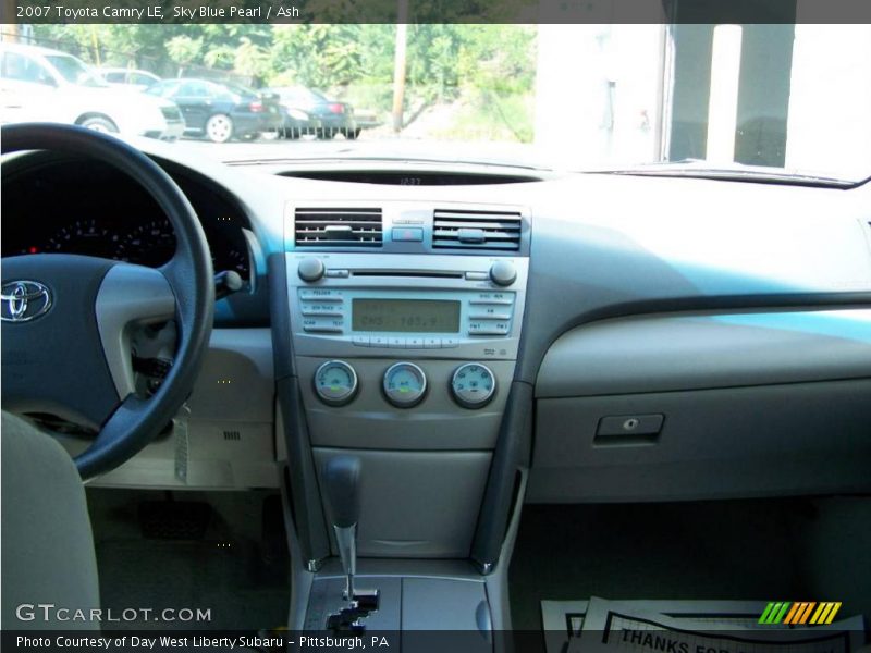 Sky Blue Pearl / Ash 2007 Toyota Camry LE