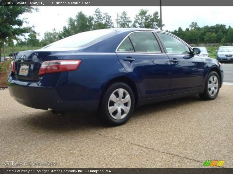 Blue Ribbon Metallic / Ash 2007 Toyota Camry LE