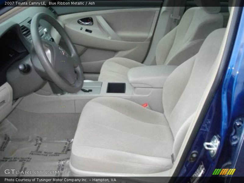 Blue Ribbon Metallic / Ash 2007 Toyota Camry LE