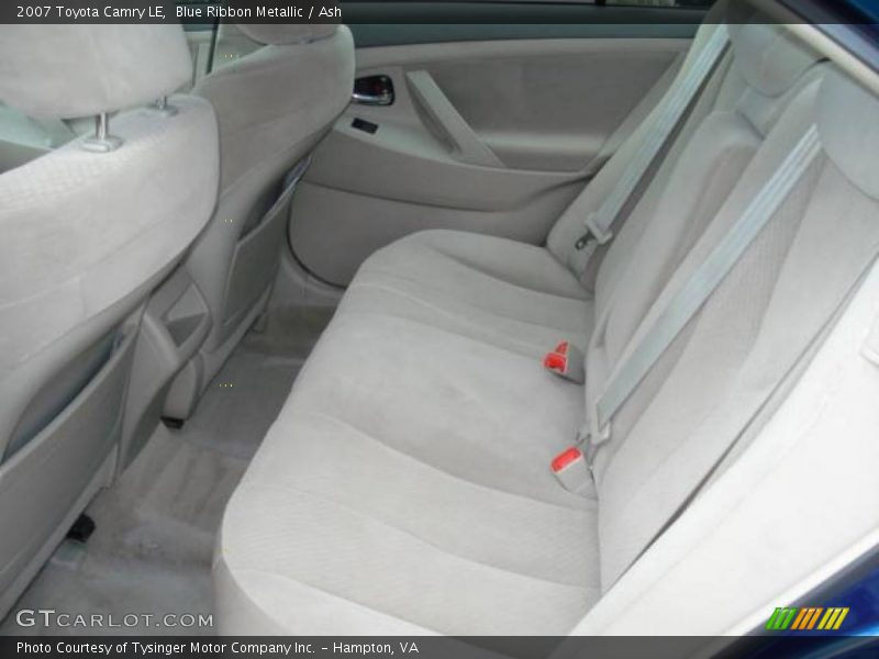 Blue Ribbon Metallic / Ash 2007 Toyota Camry LE