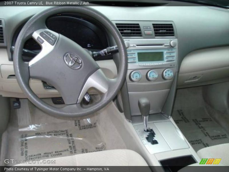 Blue Ribbon Metallic / Ash 2007 Toyota Camry LE