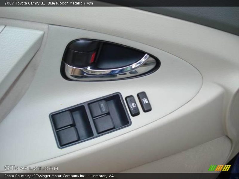 Blue Ribbon Metallic / Ash 2007 Toyota Camry LE