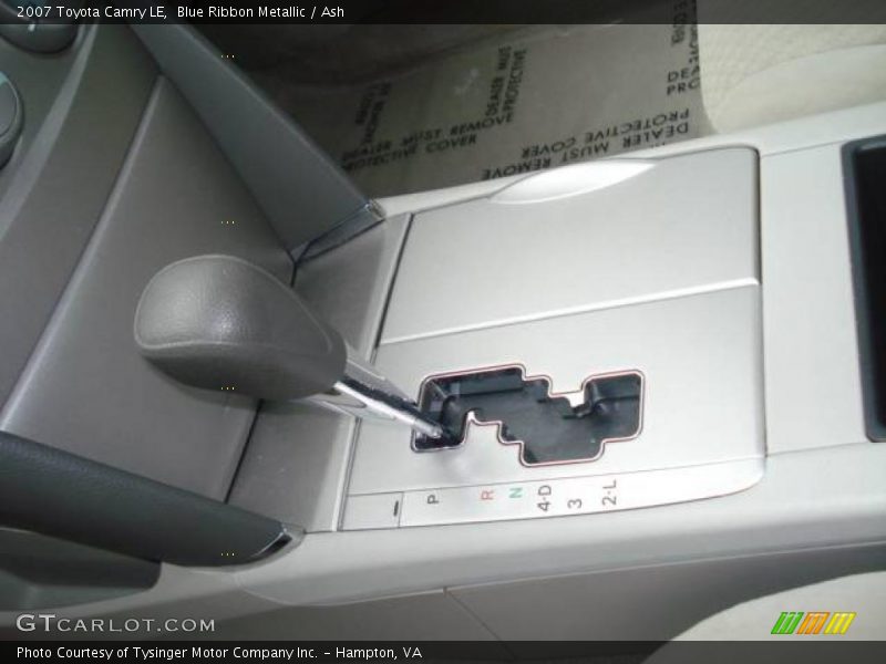 Blue Ribbon Metallic / Ash 2007 Toyota Camry LE