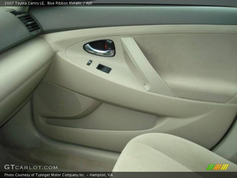 Blue Ribbon Metallic / Ash 2007 Toyota Camry LE
