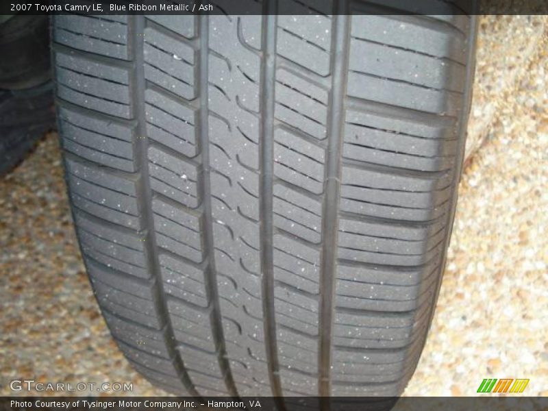 Blue Ribbon Metallic / Ash 2007 Toyota Camry LE