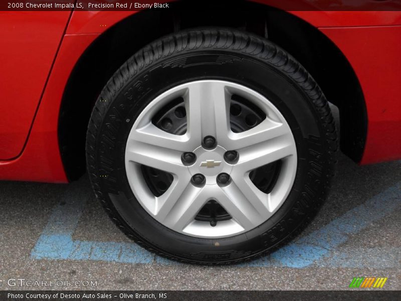 Precision Red / Ebony Black 2008 Chevrolet Impala LS