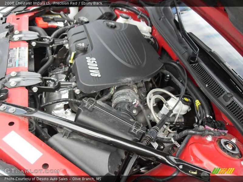 Precision Red / Ebony Black 2008 Chevrolet Impala LS