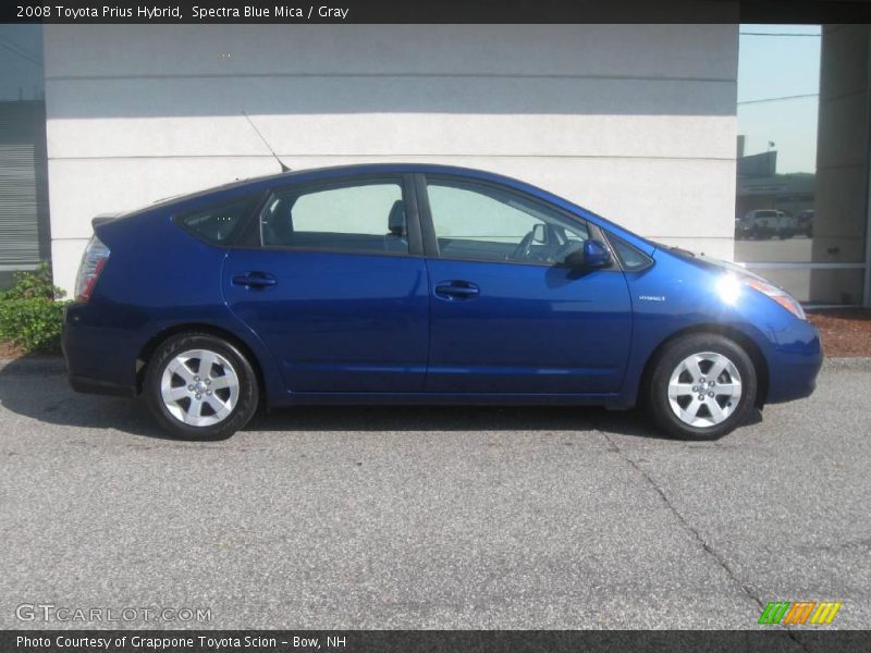 Spectra Blue Mica / Gray 2008 Toyota Prius Hybrid