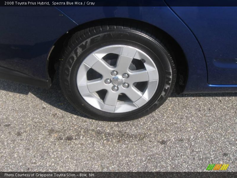 Spectra Blue Mica / Gray 2008 Toyota Prius Hybrid