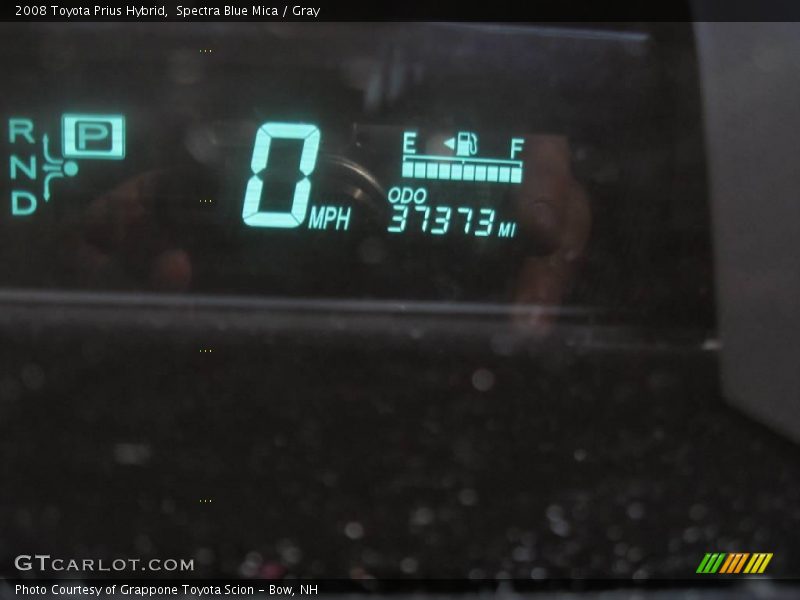 Spectra Blue Mica / Gray 2008 Toyota Prius Hybrid