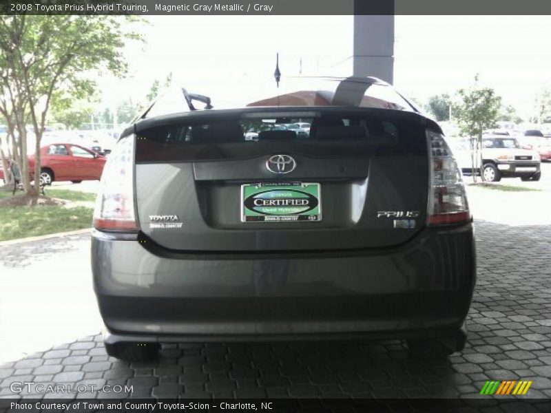 Magnetic Gray Metallic / Gray 2008 Toyota Prius Hybrid Touring