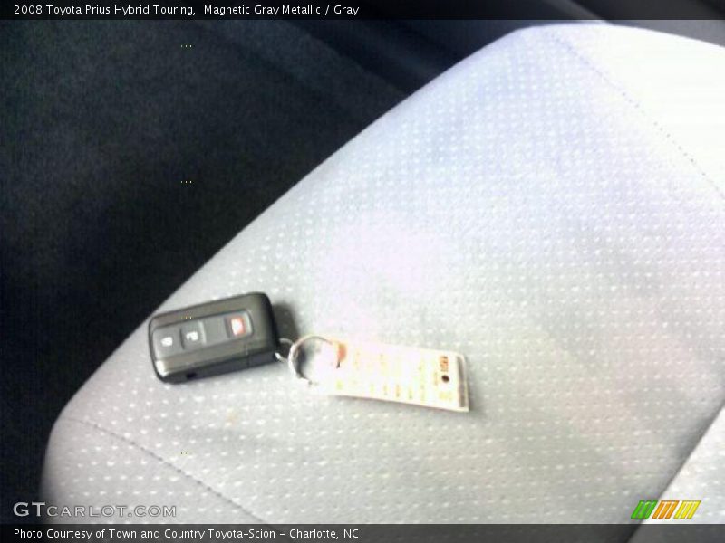 Magnetic Gray Metallic / Gray 2008 Toyota Prius Hybrid Touring