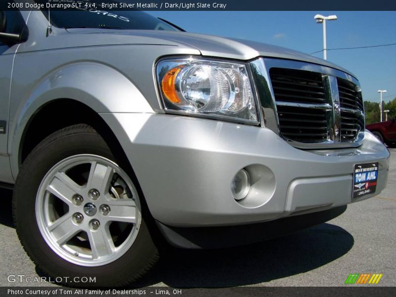 Bright Silver Metallic / Dark/Light Slate Gray 2008 Dodge Durango SLT 4x4