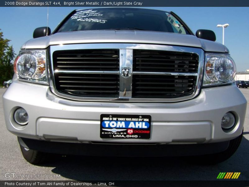Bright Silver Metallic / Dark/Light Slate Gray 2008 Dodge Durango SLT 4x4