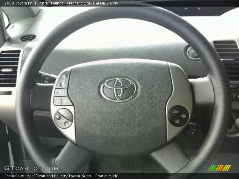 Magnetic Gray Metallic / Gray 2008 Toyota Prius Hybrid Touring