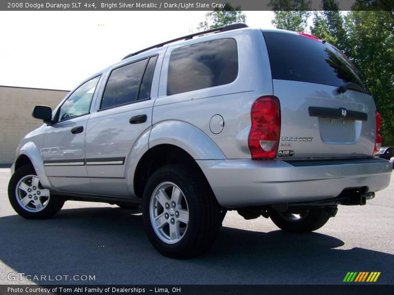 Bright Silver Metallic / Dark/Light Slate Gray 2008 Dodge Durango SLT 4x4