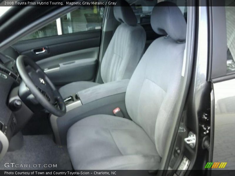 Magnetic Gray Metallic / Gray 2008 Toyota Prius Hybrid Touring