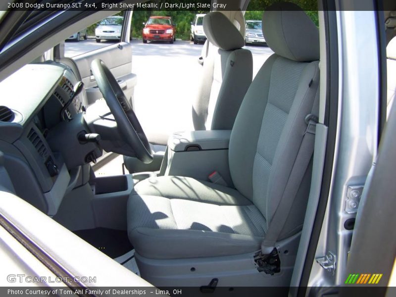 Bright Silver Metallic / Dark/Light Slate Gray 2008 Dodge Durango SLT 4x4