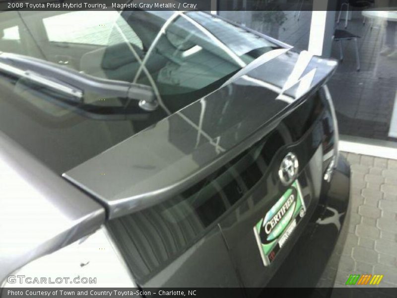 Magnetic Gray Metallic / Gray 2008 Toyota Prius Hybrid Touring