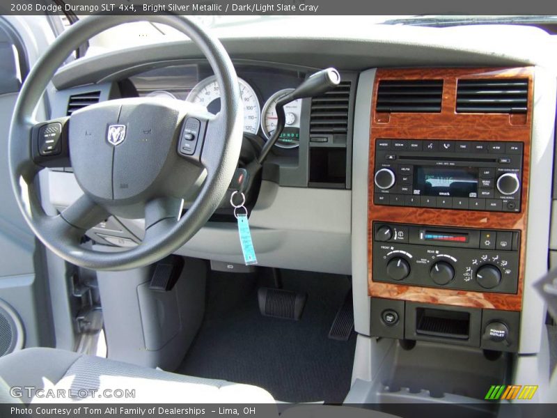 Bright Silver Metallic / Dark/Light Slate Gray 2008 Dodge Durango SLT 4x4