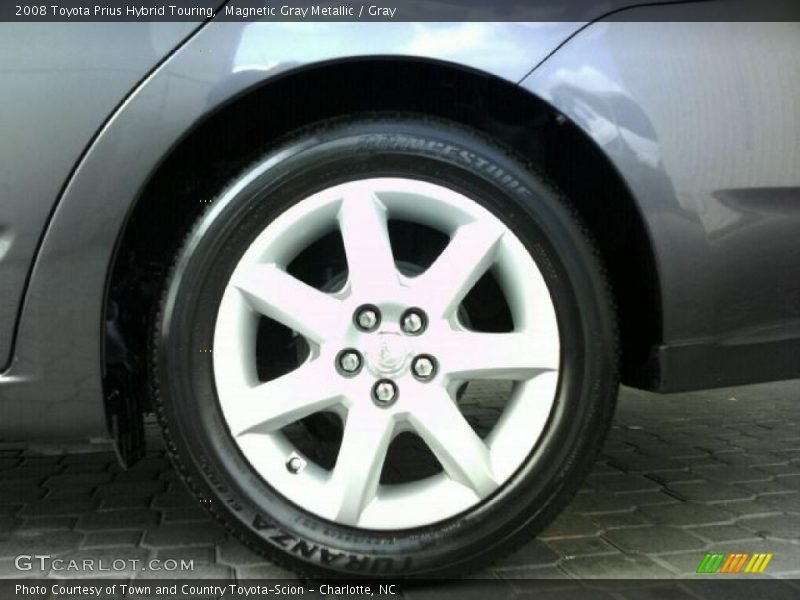 Magnetic Gray Metallic / Gray 2008 Toyota Prius Hybrid Touring