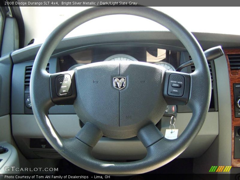 Bright Silver Metallic / Dark/Light Slate Gray 2008 Dodge Durango SLT 4x4