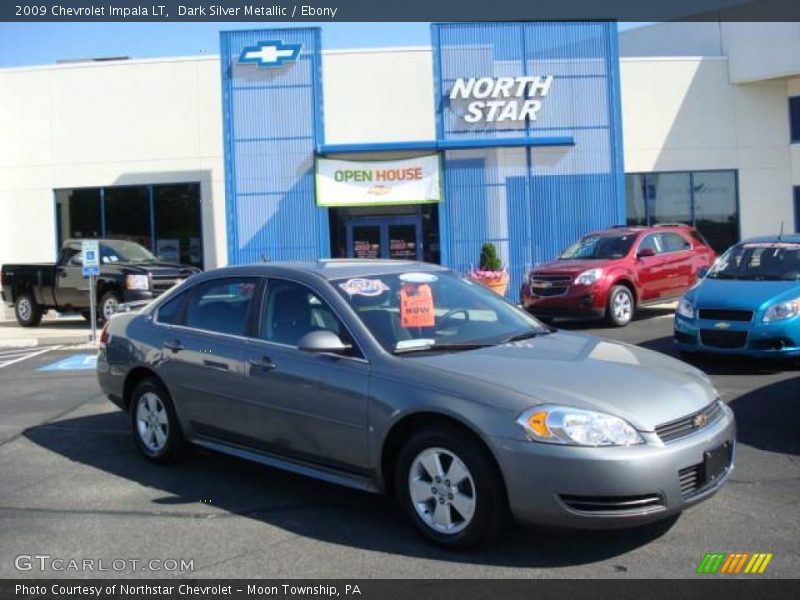 Dark Silver Metallic / Ebony 2009 Chevrolet Impala LT