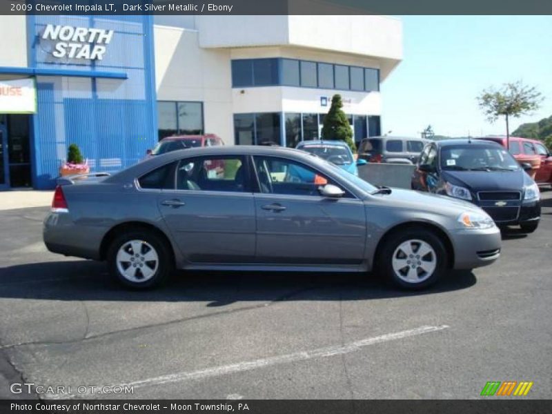 Dark Silver Metallic / Ebony 2009 Chevrolet Impala LT