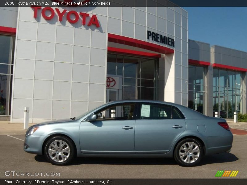 Blue Mirage Metallic / Ivory Beige 2008 Toyota Avalon XLS