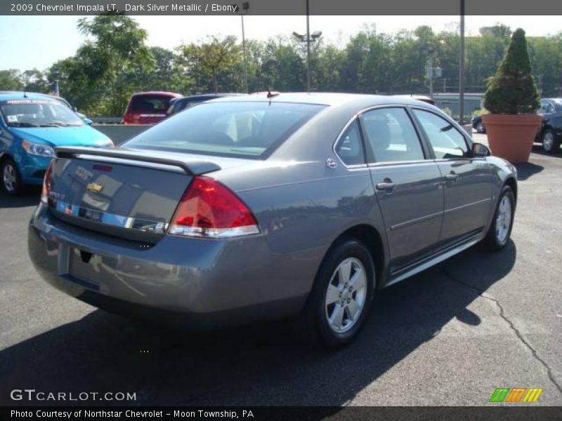 Dark Silver Metallic / Ebony 2009 Chevrolet Impala LT