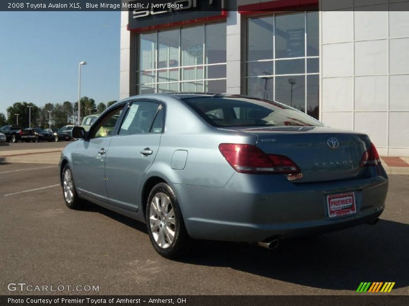 Blue Mirage Metallic / Ivory Beige 2008 Toyota Avalon XLS