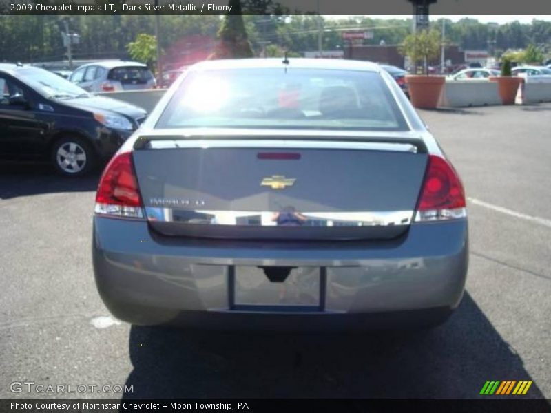 Dark Silver Metallic / Ebony 2009 Chevrolet Impala LT