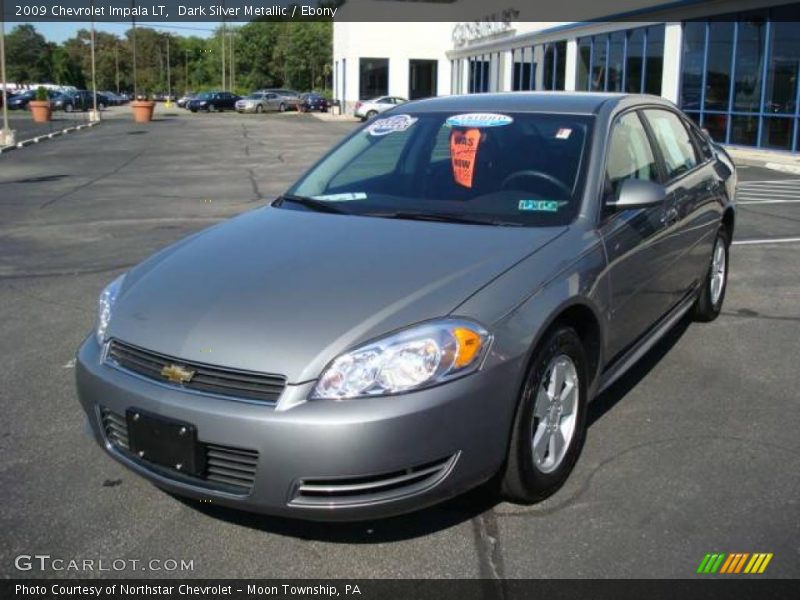 Dark Silver Metallic / Ebony 2009 Chevrolet Impala LT