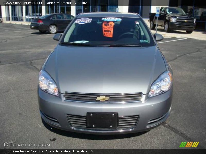 Dark Silver Metallic / Ebony 2009 Chevrolet Impala LT