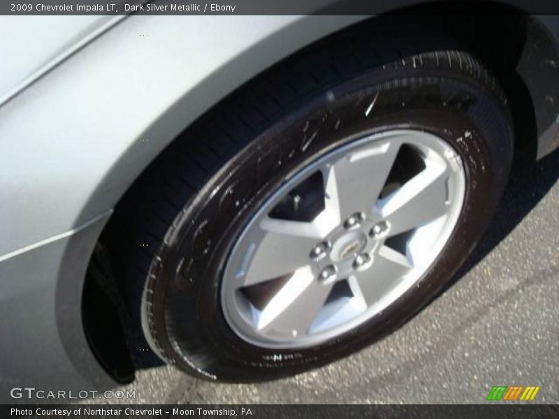 Dark Silver Metallic / Ebony 2009 Chevrolet Impala LT