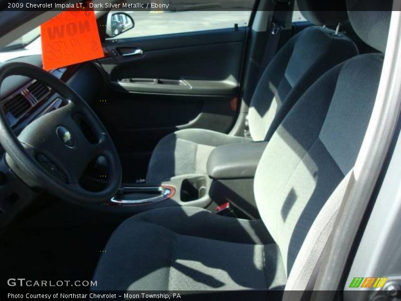 Dark Silver Metallic / Ebony 2009 Chevrolet Impala LT