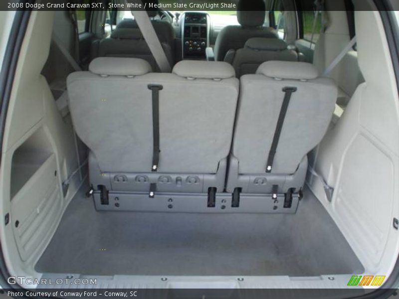 Stone White / Medium Slate Gray/Light Shale 2008 Dodge Grand Caravan SXT