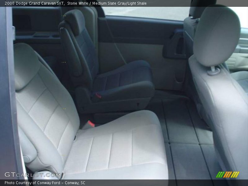 Stone White / Medium Slate Gray/Light Shale 2008 Dodge Grand Caravan SXT
