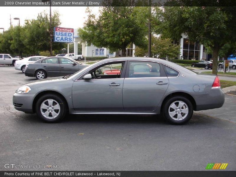 Dark Silver Metallic / Ebony 2009 Chevrolet Impala LT