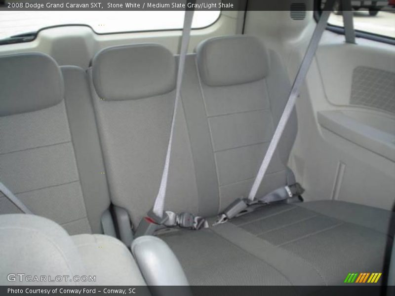 Stone White / Medium Slate Gray/Light Shale 2008 Dodge Grand Caravan SXT