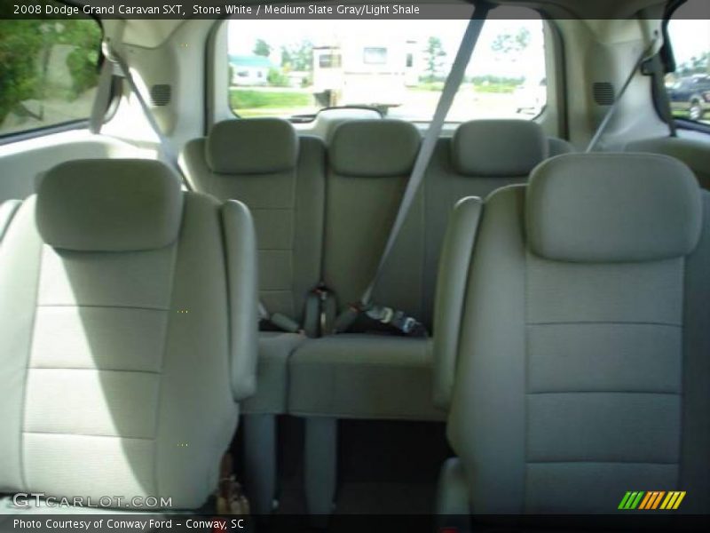 Stone White / Medium Slate Gray/Light Shale 2008 Dodge Grand Caravan SXT