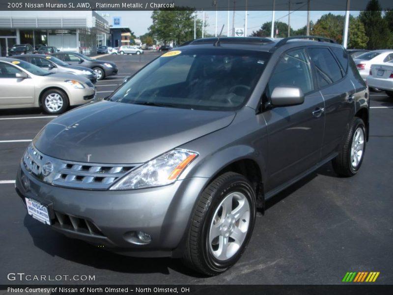 Platinum Metallic / Charcoal 2005 Nissan Murano SL AWD