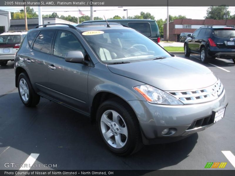 Platinum Metallic / Charcoal 2005 Nissan Murano SL AWD