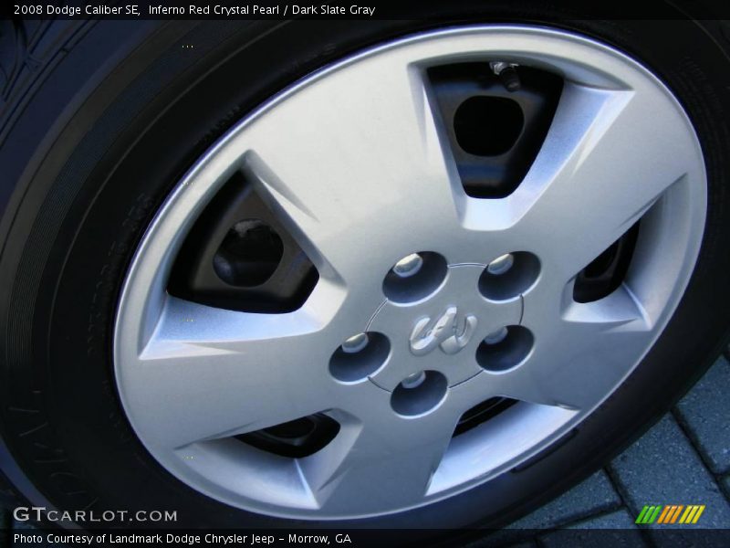 Inferno Red Crystal Pearl / Dark Slate Gray 2008 Dodge Caliber SE