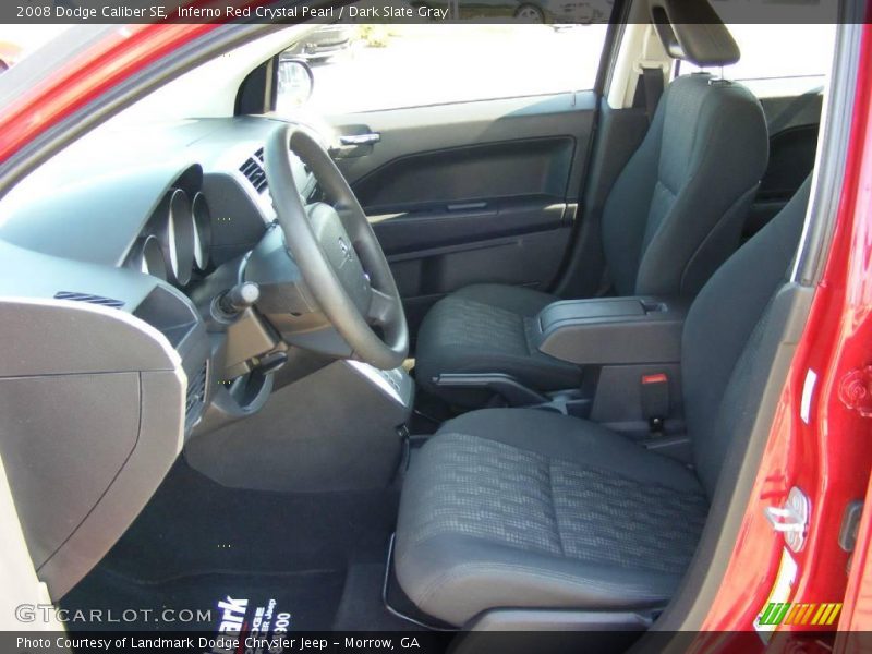 Inferno Red Crystal Pearl / Dark Slate Gray 2008 Dodge Caliber SE